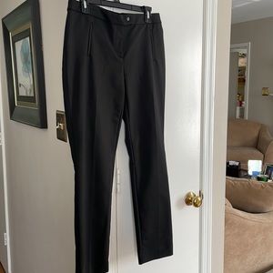 Ladies slim leg black pants